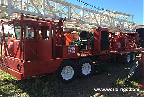 Refurbished Wilson Mogul 42B Mounted Truck Well Service Rig for sale